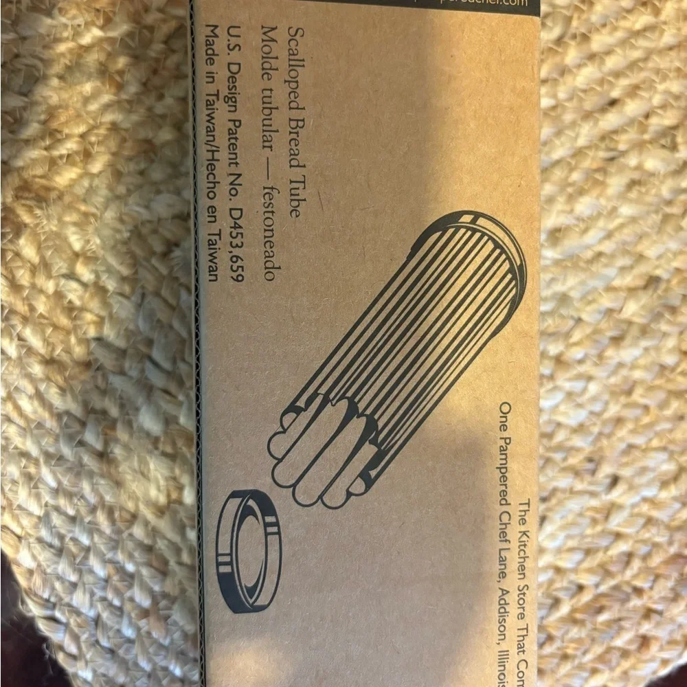 Pampered Chef Tan Cookie Press Tube new - Picture 2 of 3